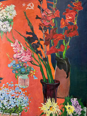 Зуев Евгений Владимирович. Цветы. Солдатам Великой Отечественной войны